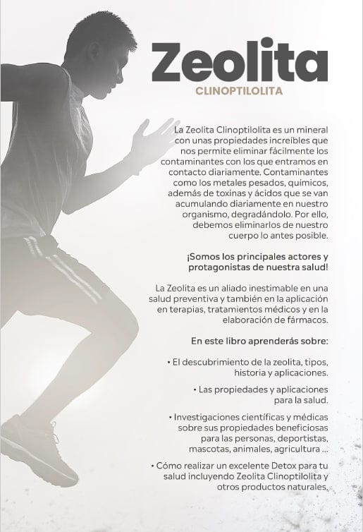 Libro "El Detox Definitivo del Cuerpo: Zeolita Clinoptilolita. Beneficios y Aplicaciones"