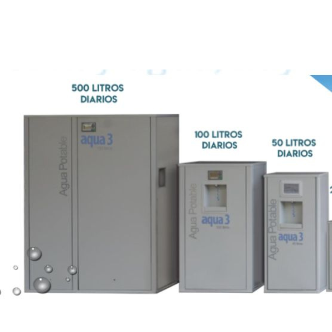 TECNOLOGÍAS ( 50 - 150 - 500 - 1000 - 2000 - 5000 litros x día)