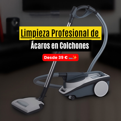 Limpieza Profesional de Ácaros en Colchones (Precio por colchón SOLO EN MADRID)
