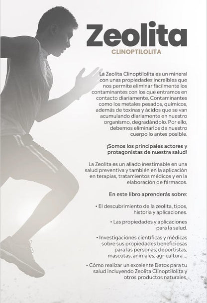 Libro "El Detox Definitivo del Cuerpo: Zeolita Clinoptilolita. Beneficios y Aplicaciones"